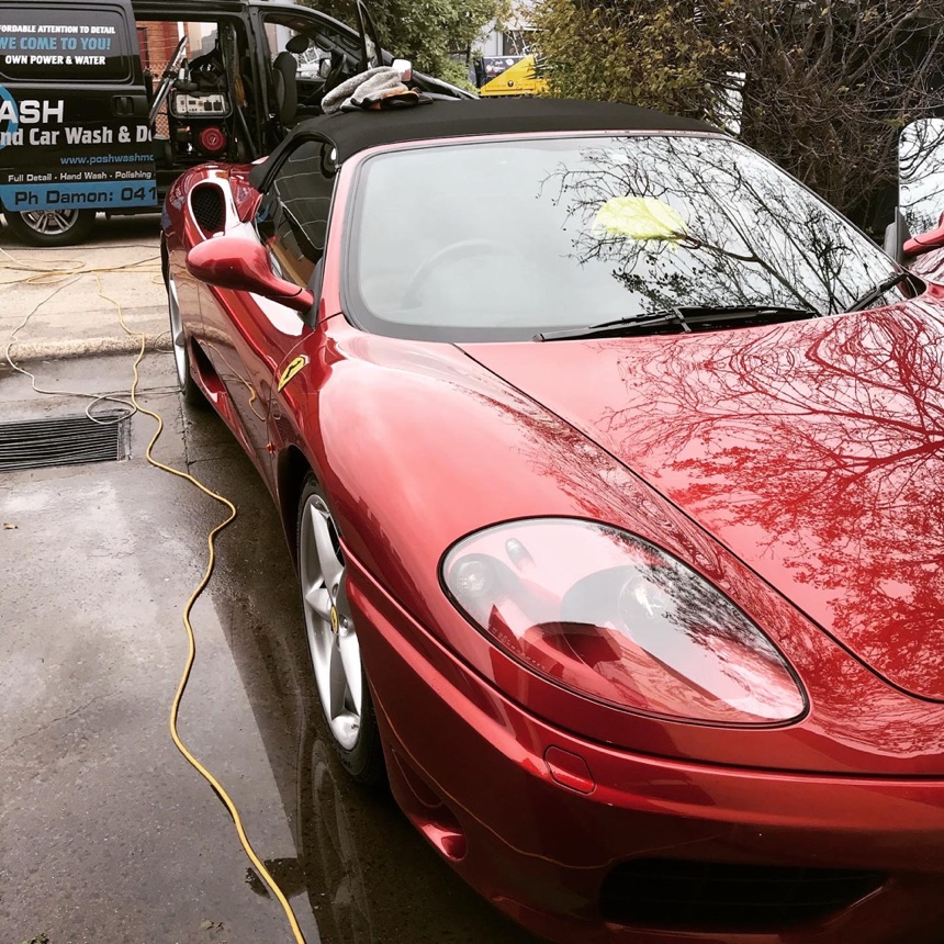 Posh Wash detailing result