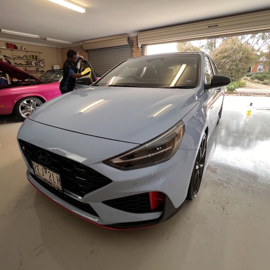 Posh Wash detailing result
